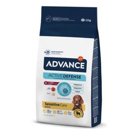 Advance Sensitive Adult Miel și Orez 12 kg