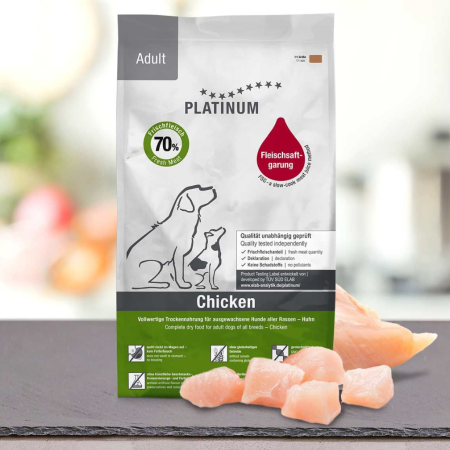 Platinum Natural Pet Food & Care Adult cu Pui hrana uscata caini 5Kg